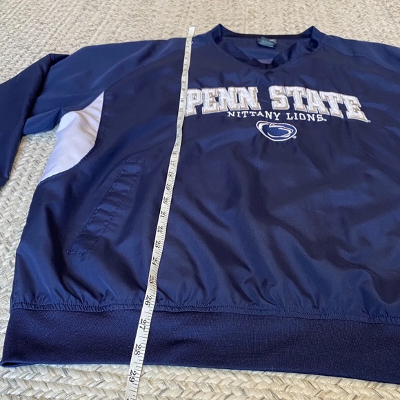 Vtg Penn State University PSU Nittany Lions Jacket Pro Edge Men’s XL Windbreaker - Picture 6 of 9